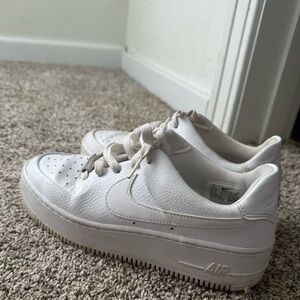 Nike Platfrom AF1 x size 7.5